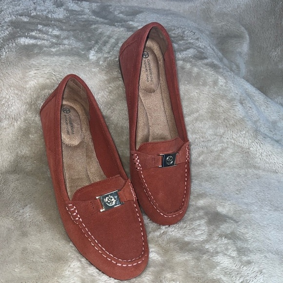 Giani Bernini Shoes - Giani Bernini Brown Flats Moccasin-Style Loafers 6.5M
